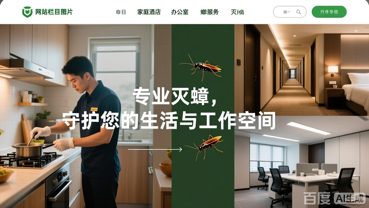 蟑螂根除服务